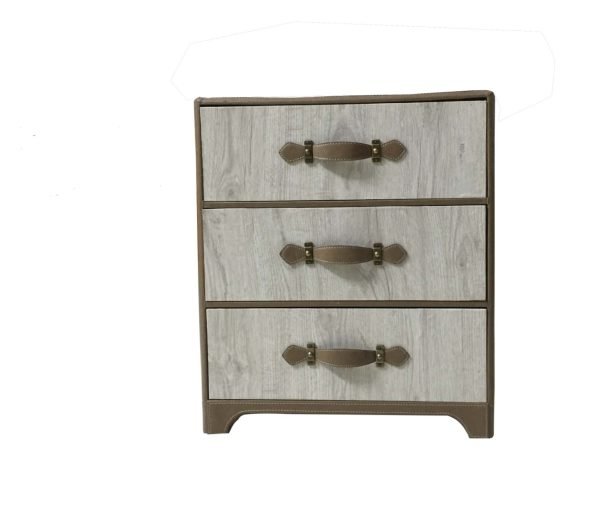 Wood & MDF Chest of Drawers with PVC Surface